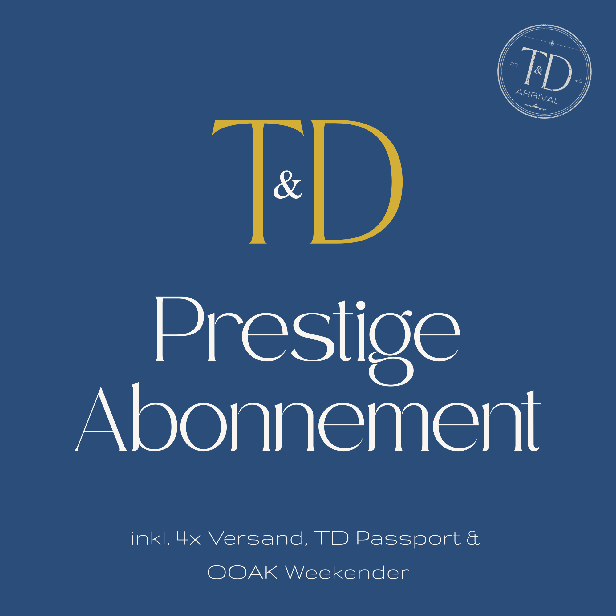 Travel & Drive Prestige Abonnement
