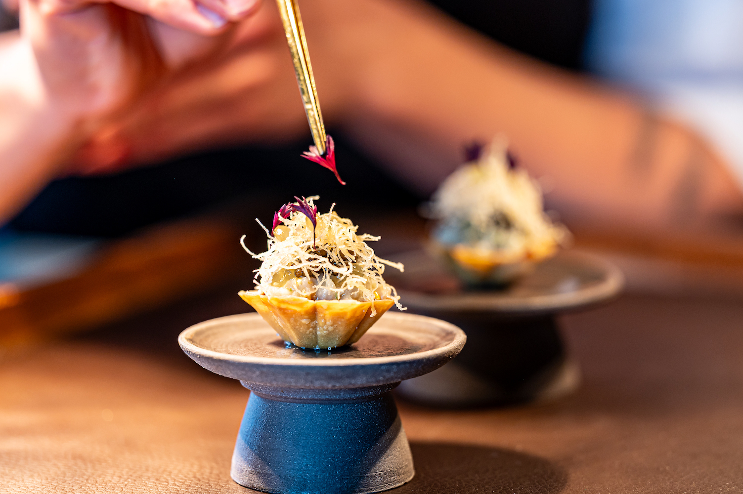 Präzision am Teller